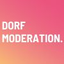 Dorfmoderation.